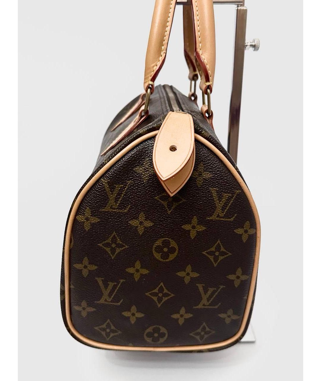 LOUIS VUITTON Коричневая сумка с короткими ручками, фото 5