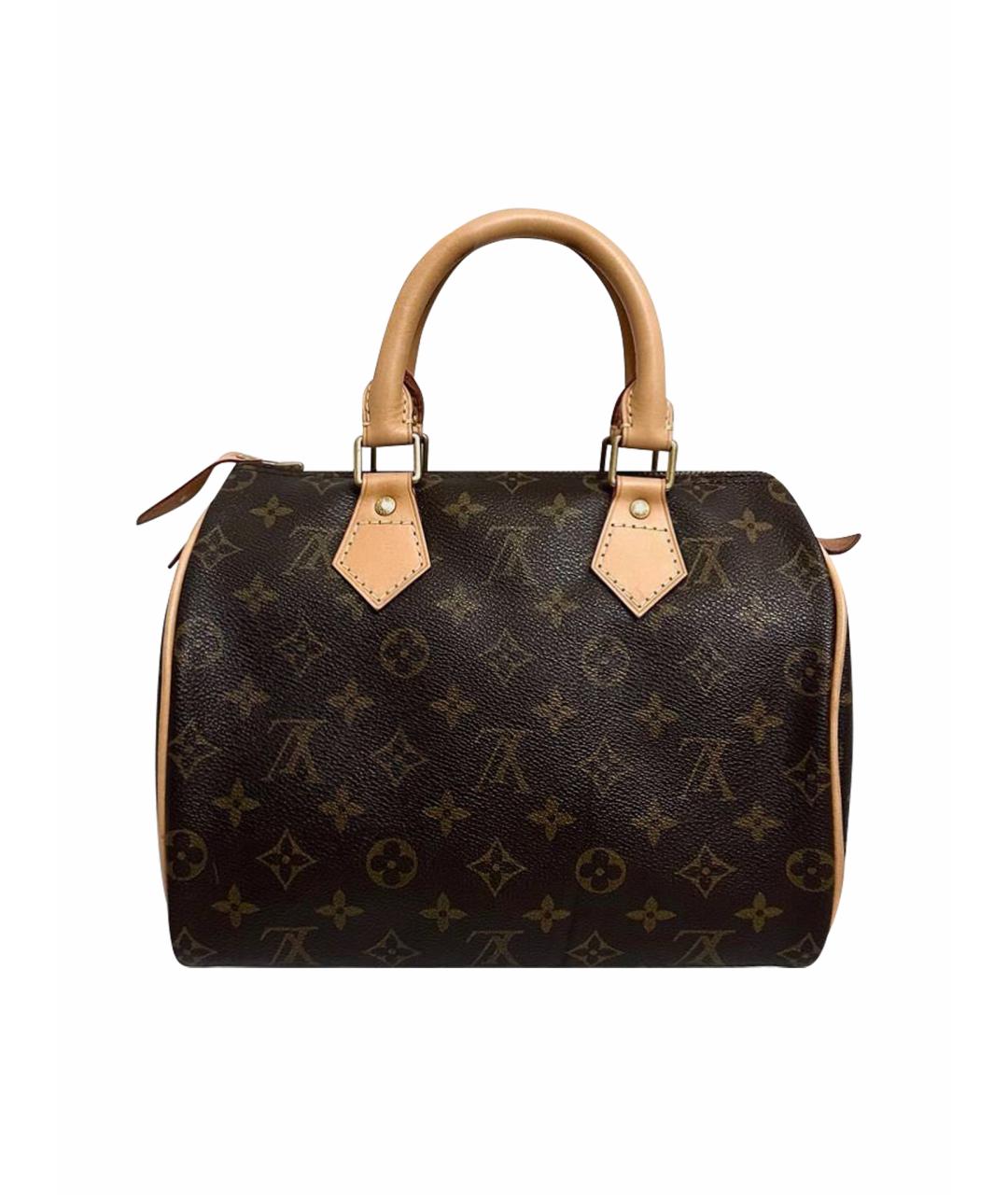 LOUIS VUITTON Коричневая сумка с короткими ручками, фото 1