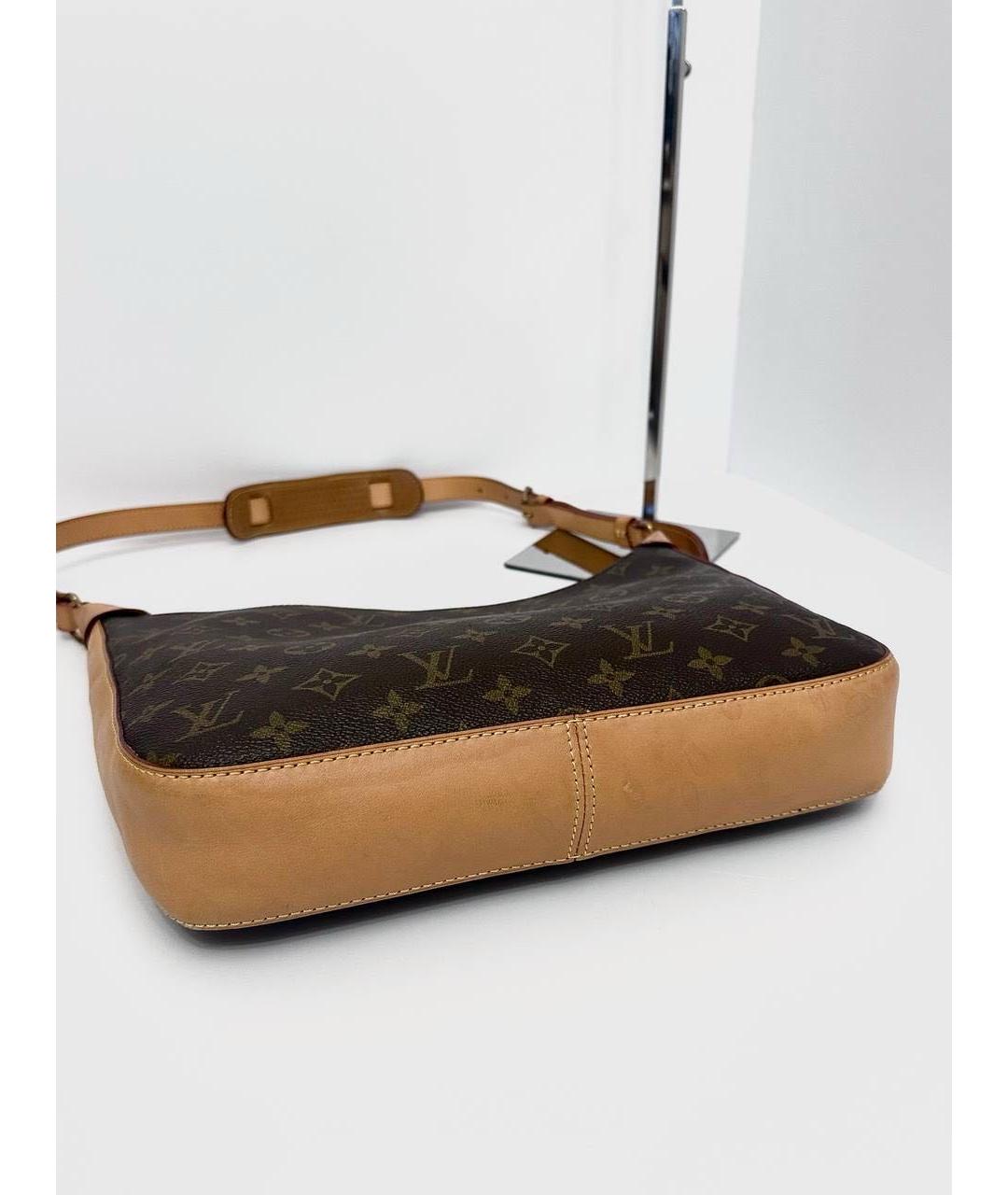 LOUIS VUITTON Коричневая сумка с короткими ручками, фото 7