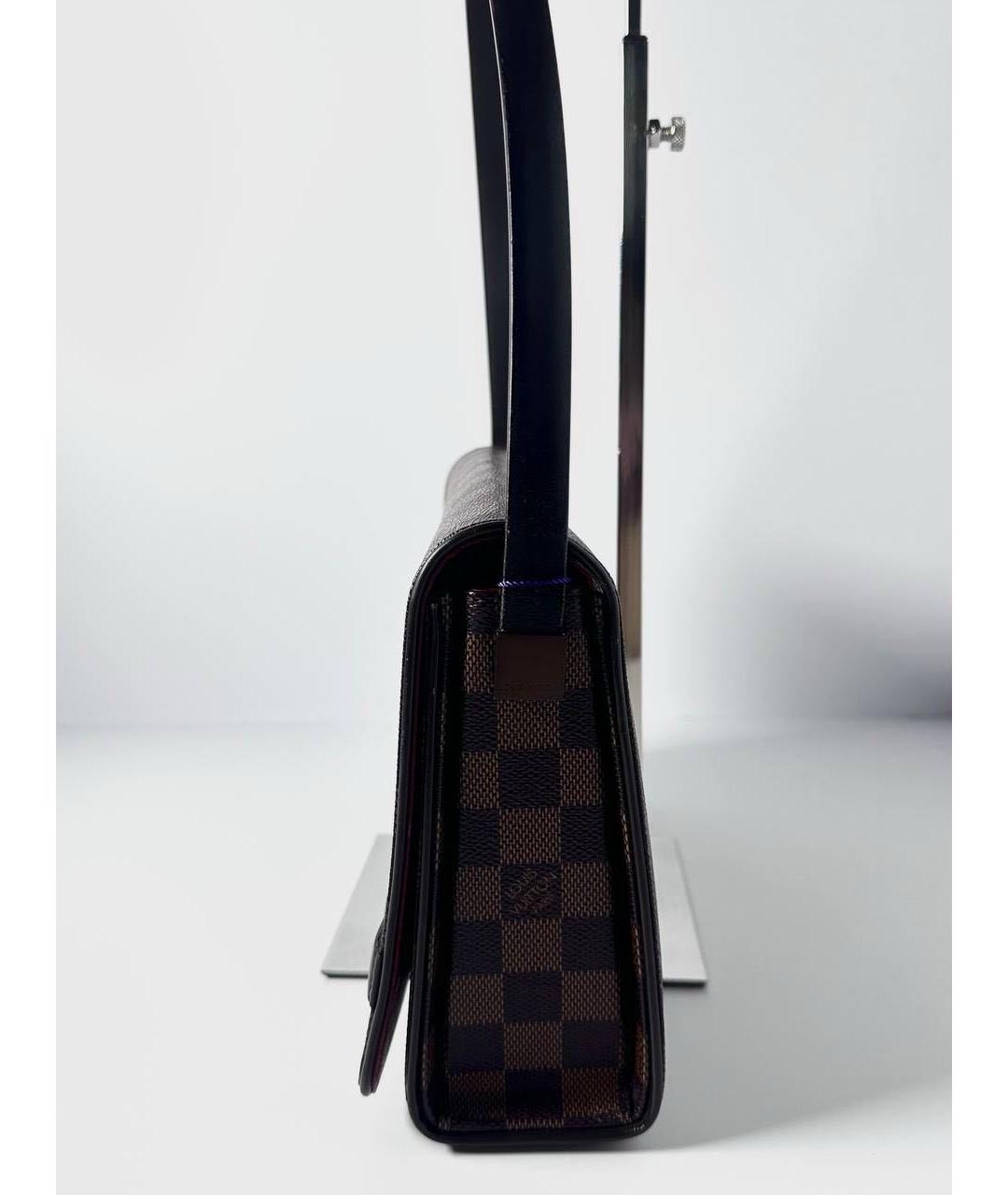 LOUIS VUITTON Коричневая сумка с короткими ручками, фото 3
