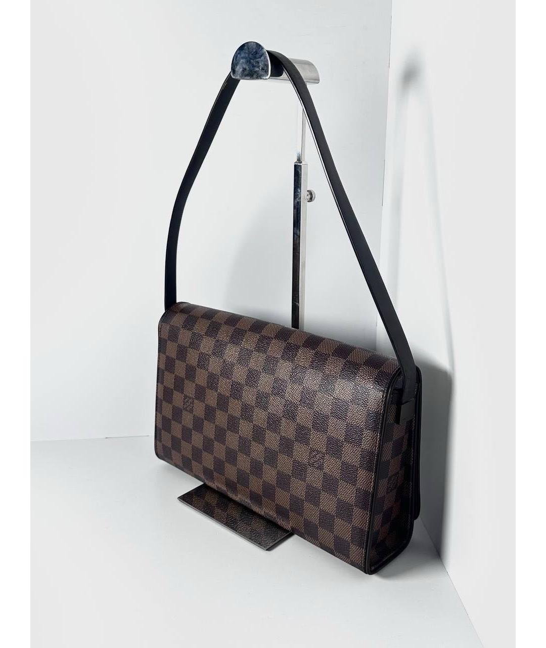LOUIS VUITTON Коричневая сумка с короткими ручками, фото 6