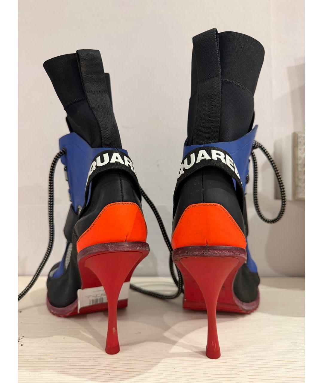DSQUARED2 Мульти кожаные ботильоны, фото 3