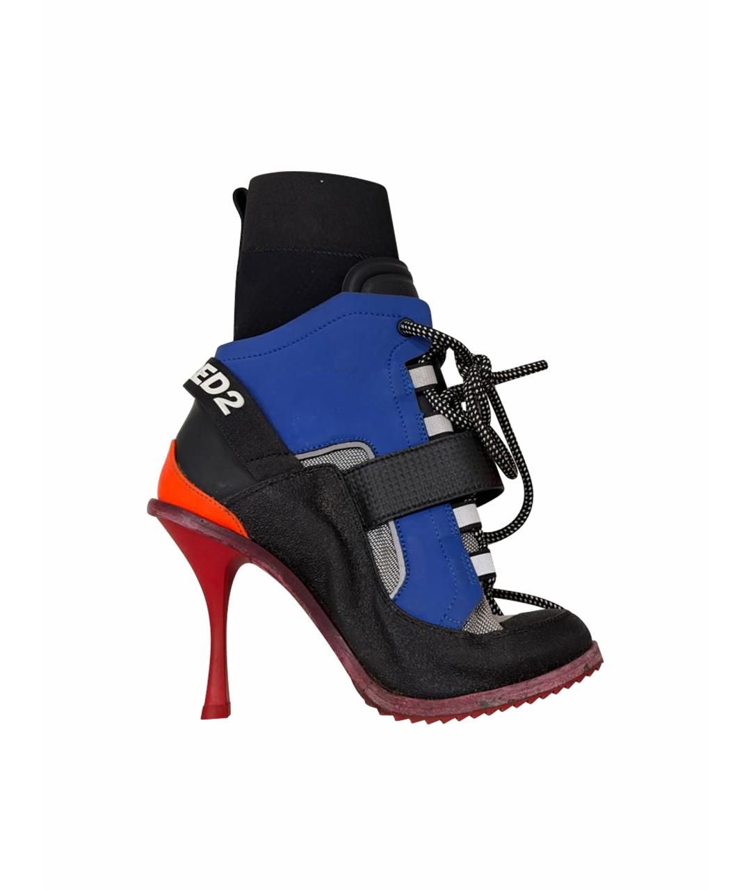 DSQUARED2 Мульти кожаные ботильоны, фото 7