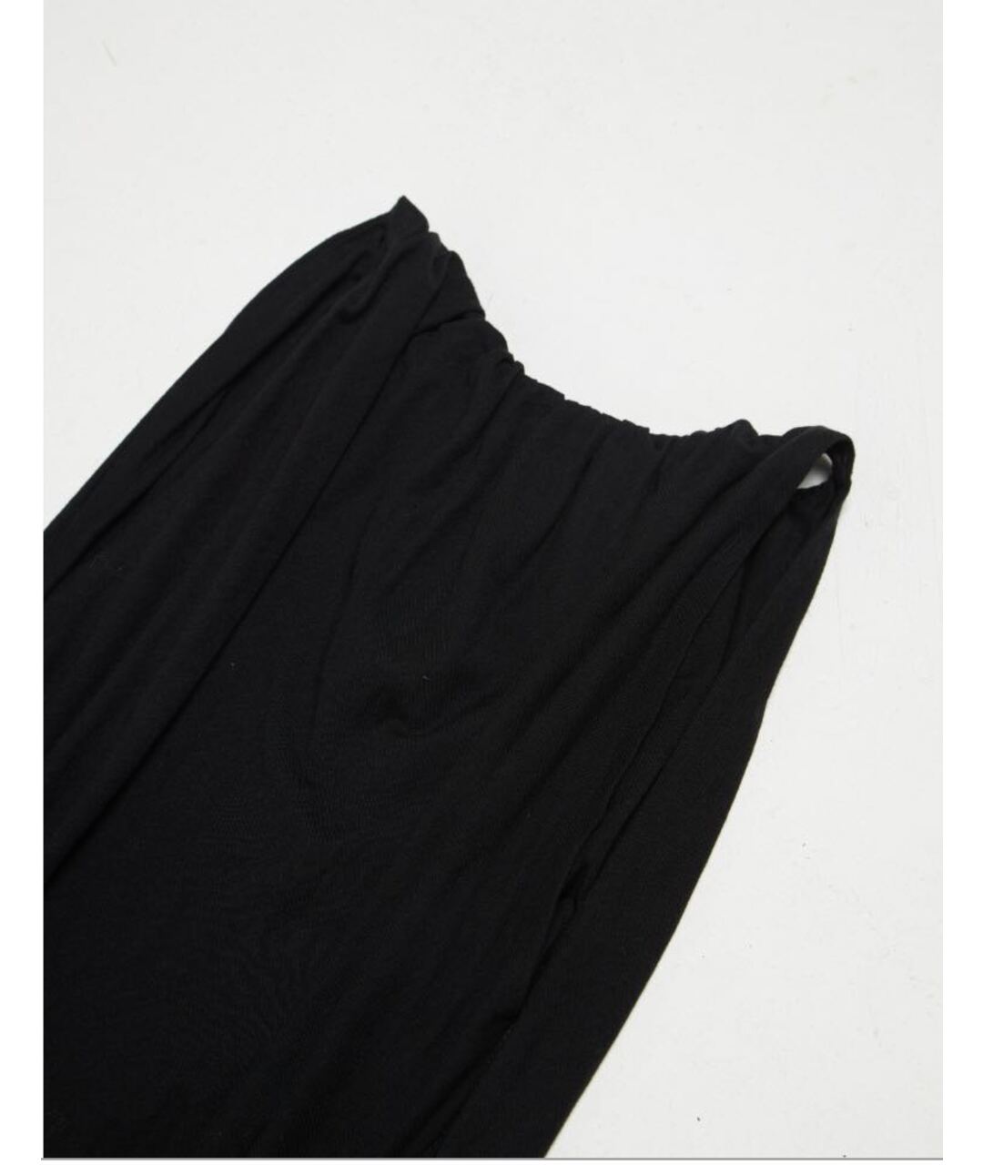 RICK OWENS LILIES Черное вискозное повседневное платье, фото 3