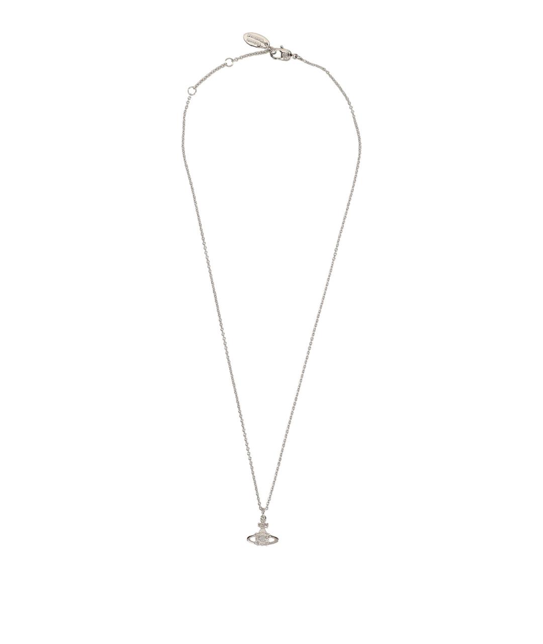 VIVIENNE WESTWOOD Серебряное металлическое колье, фото 2