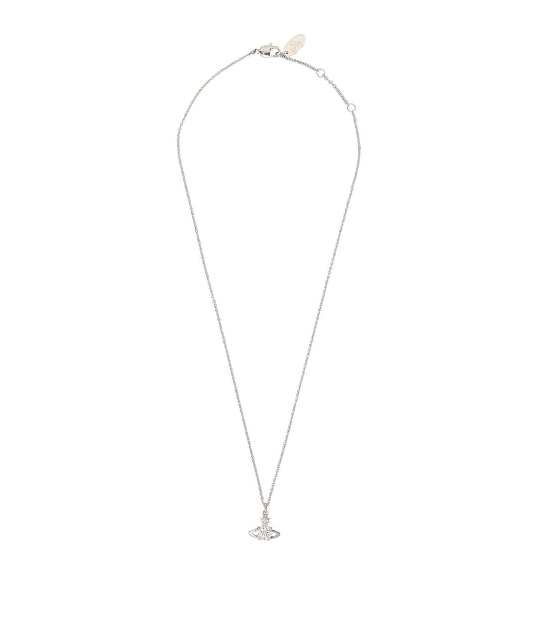 VIVIENNE WESTWOOD Серебряное металлическое колье, фото 1