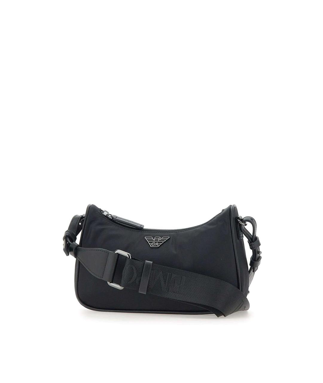 EMPORIO ARMANI Черная сумка на плечо, фото 1