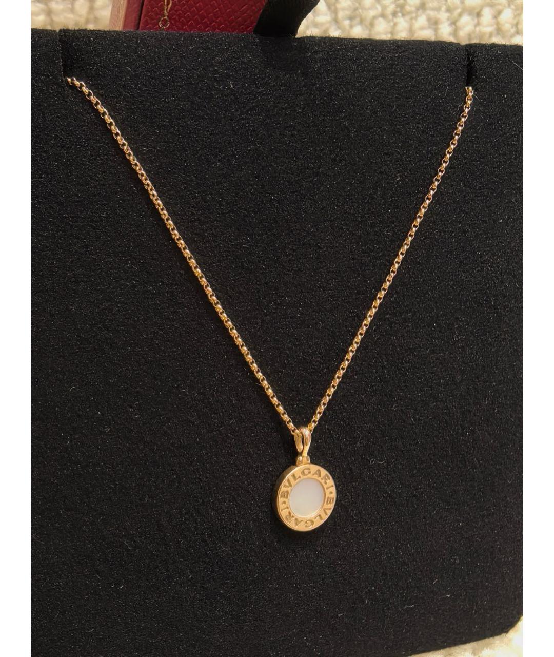 BVLGARI Золотое колье из розового золота, фото 3
