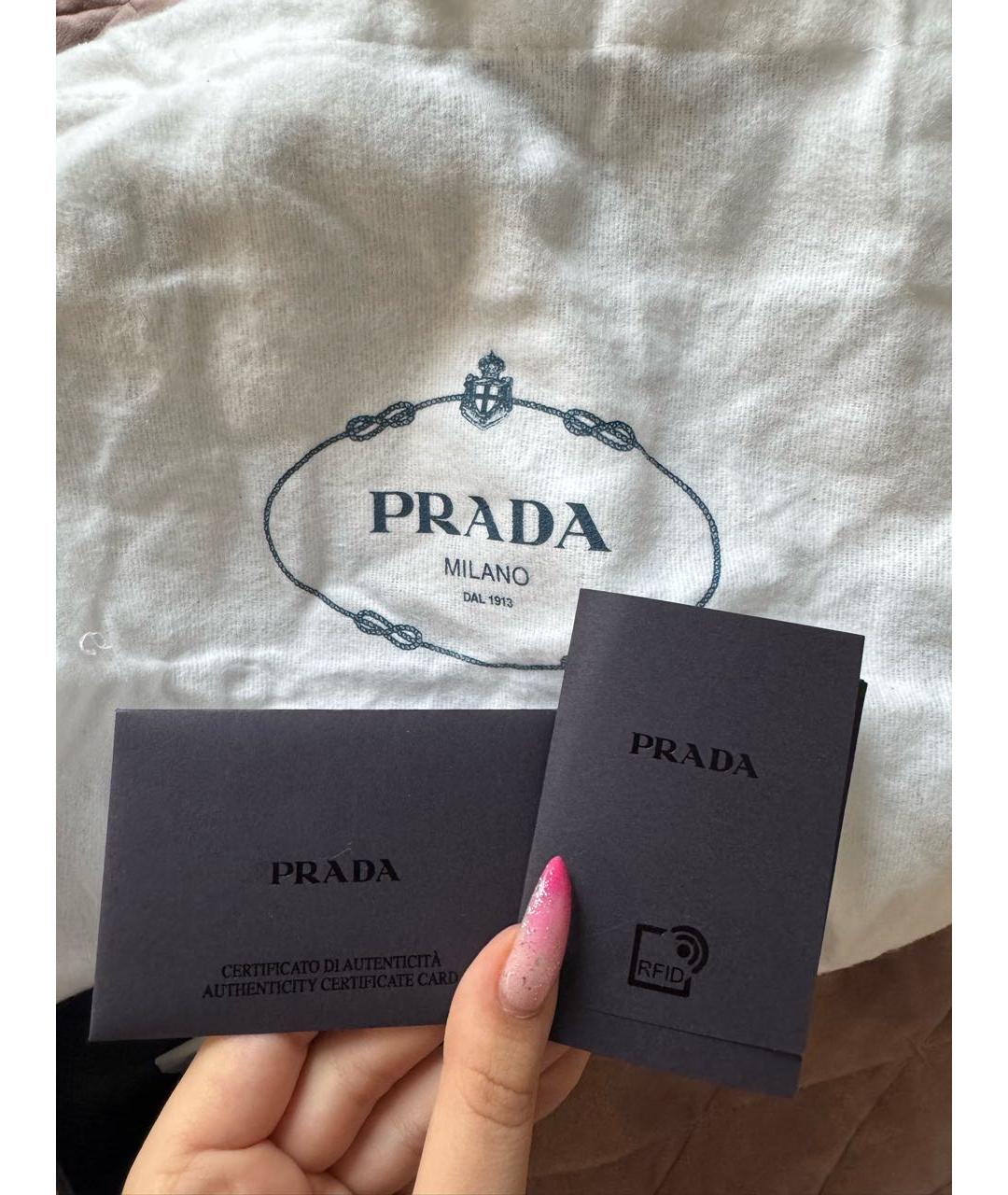 PRADA Черная сумка через плечо, фото 6