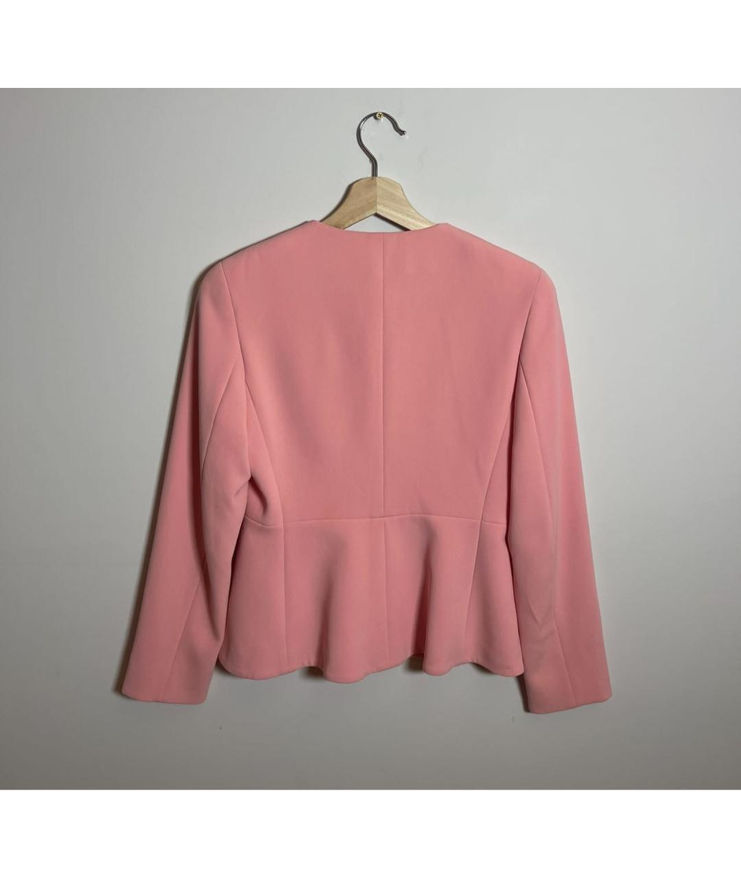 MAX MARA Розовый ацетатный костюм с брюками, фото 5