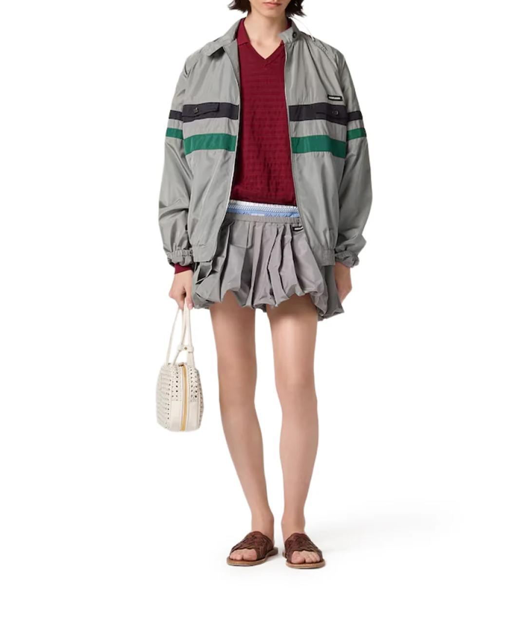MIU MIU Полиэстеровая куртка, фото 3