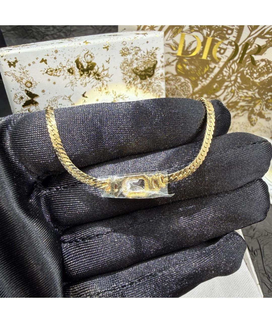 CHRISTIAN DIOR Золотое колье, фото 5