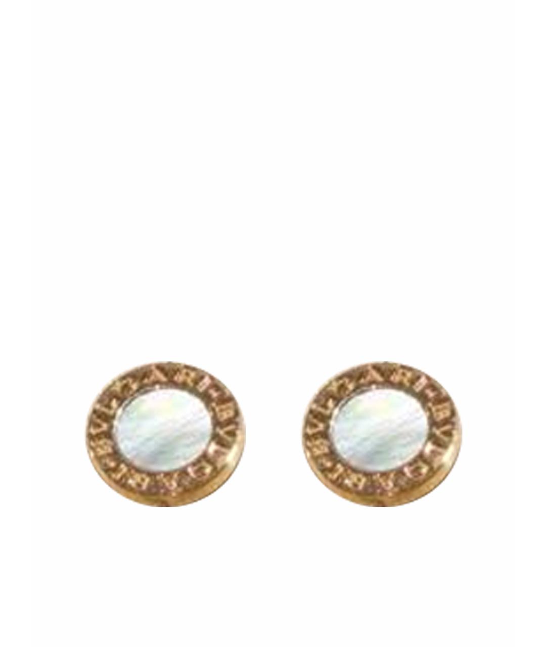 BVLGARI Золотые серьги из розового золота, фото 1
