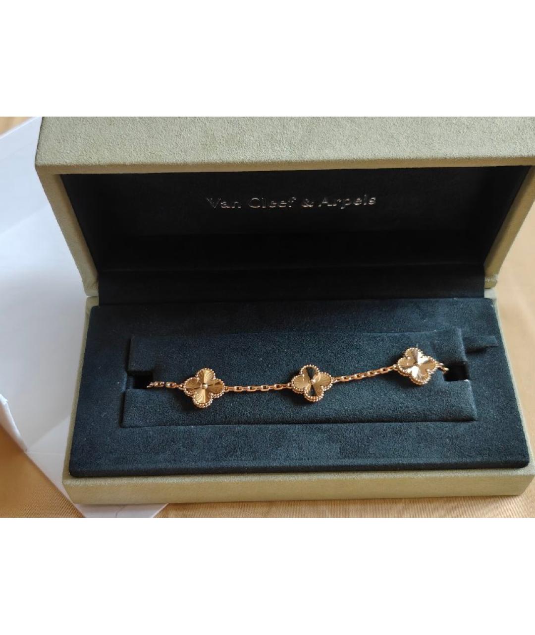 VAN CLEEF & ARPELS Золотой браслет из желтого золота, фото 3