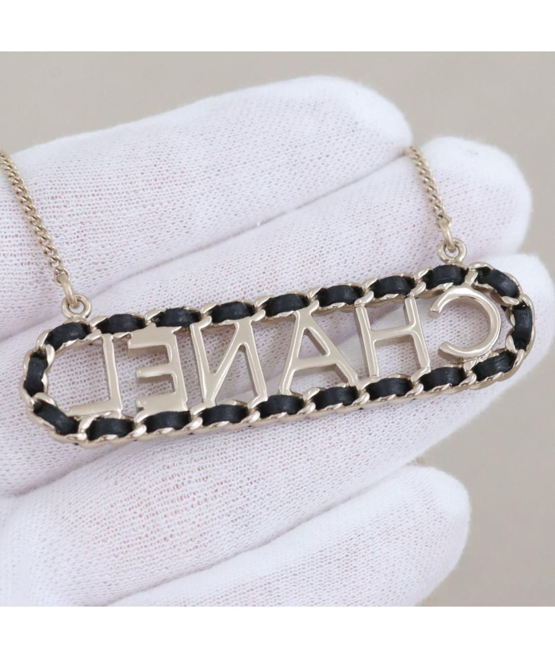 CHANEL Серебряное колье, фото 5