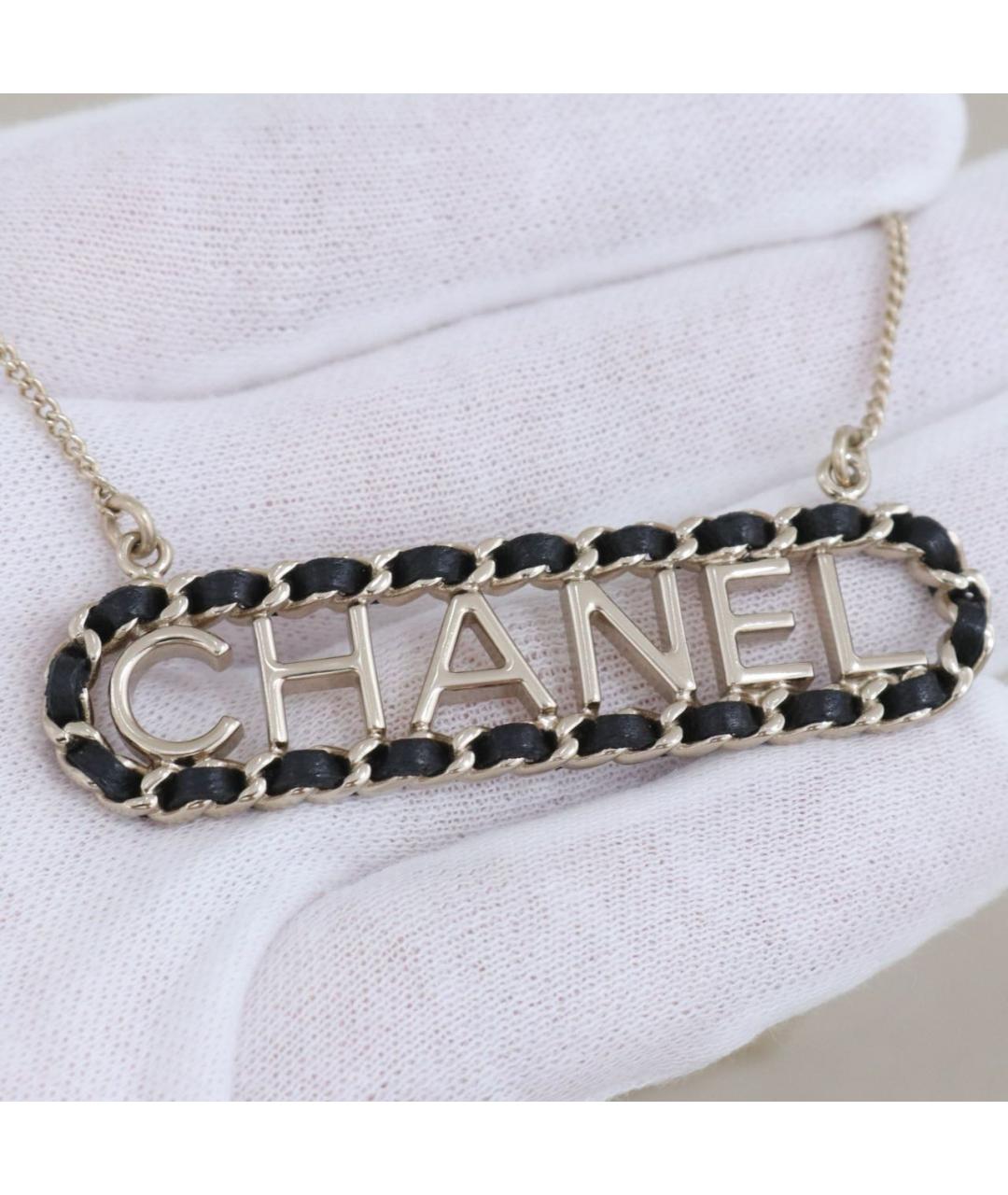 CHANEL Серебряное колье, фото 3