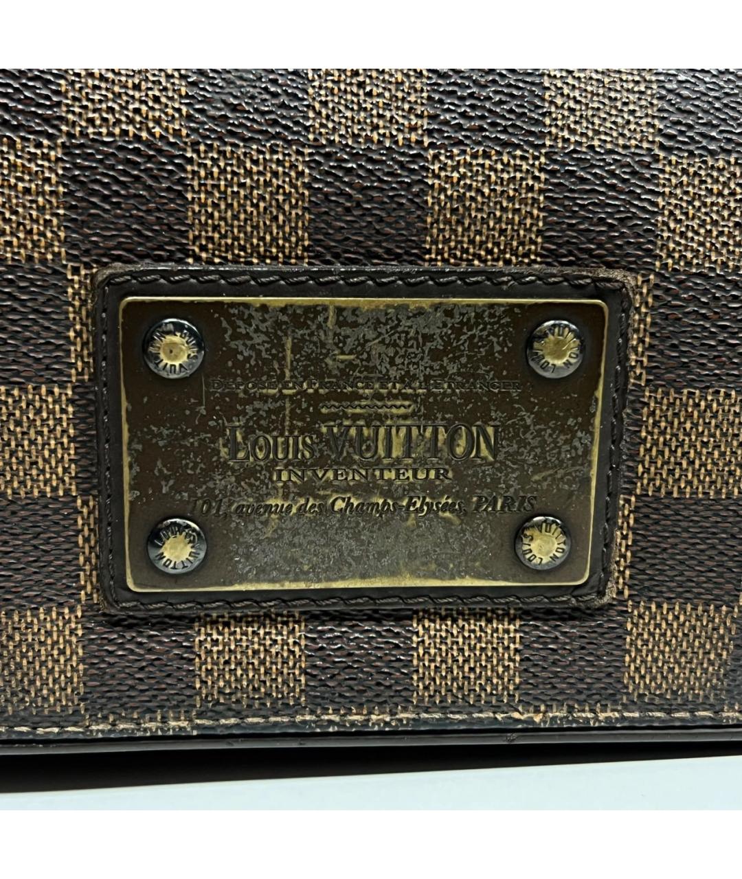 LOUIS VUITTON Коричневая сумка на плечо, фото 3