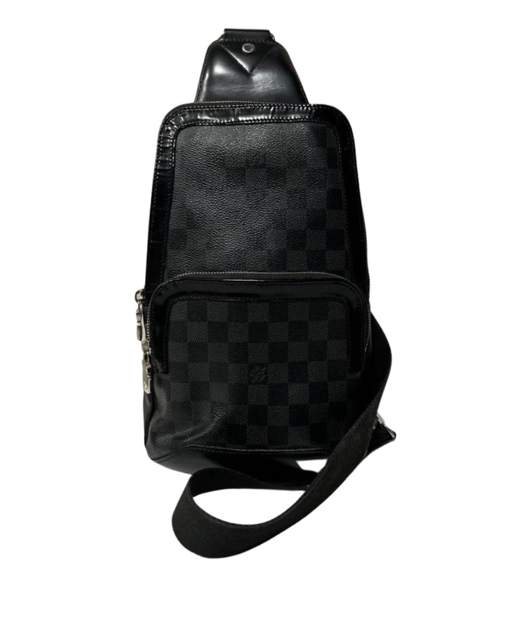 LOUIS VUITTON Черная сумка на плечо, фото 1