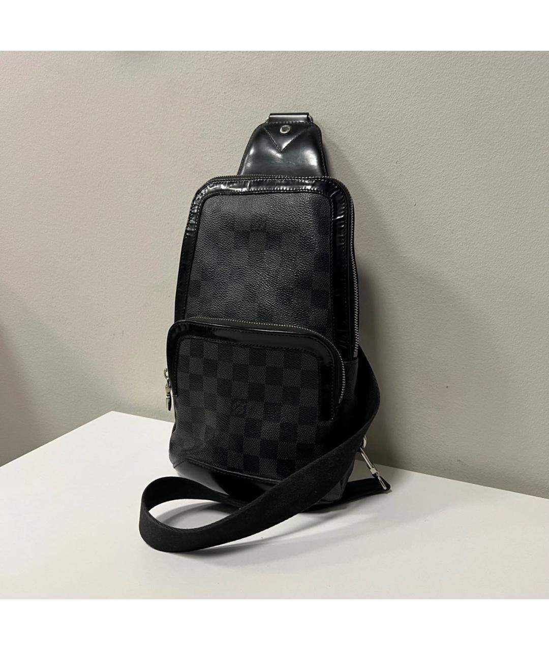 LOUIS VUITTON Черная сумка на плечо, фото 2