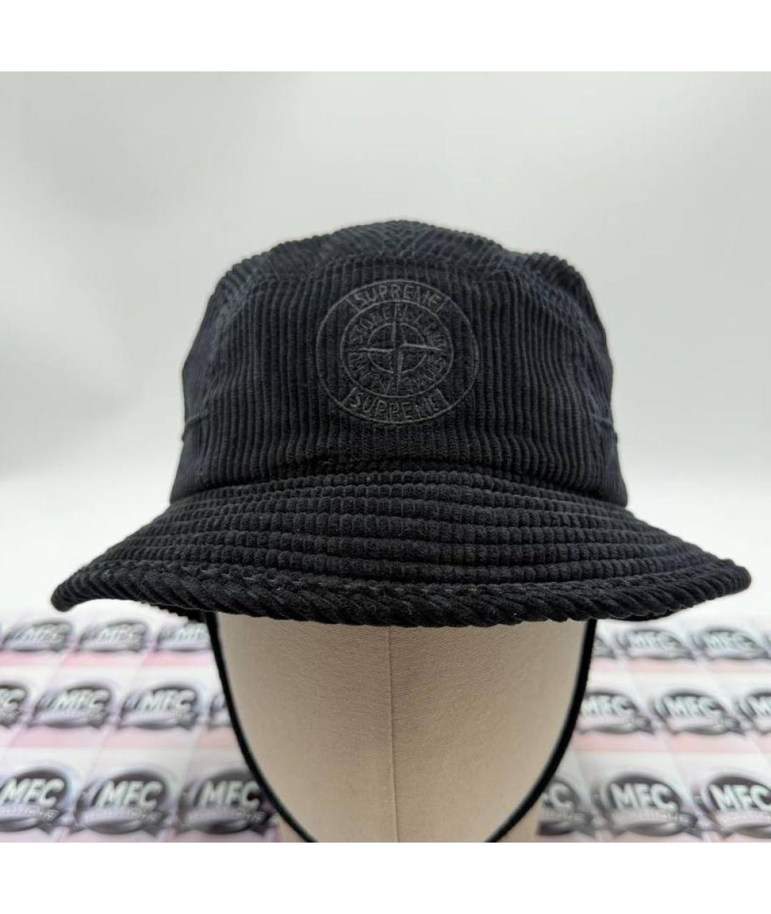STONE ISLAND Черная шапка, фото 8
