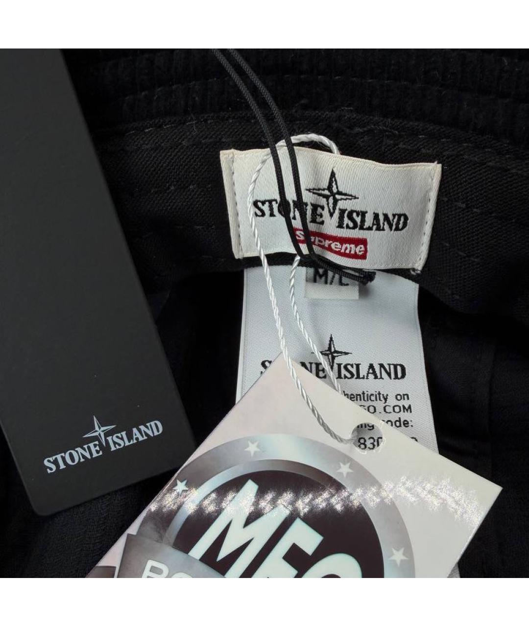 STONE ISLAND Черная шапка, фото 7