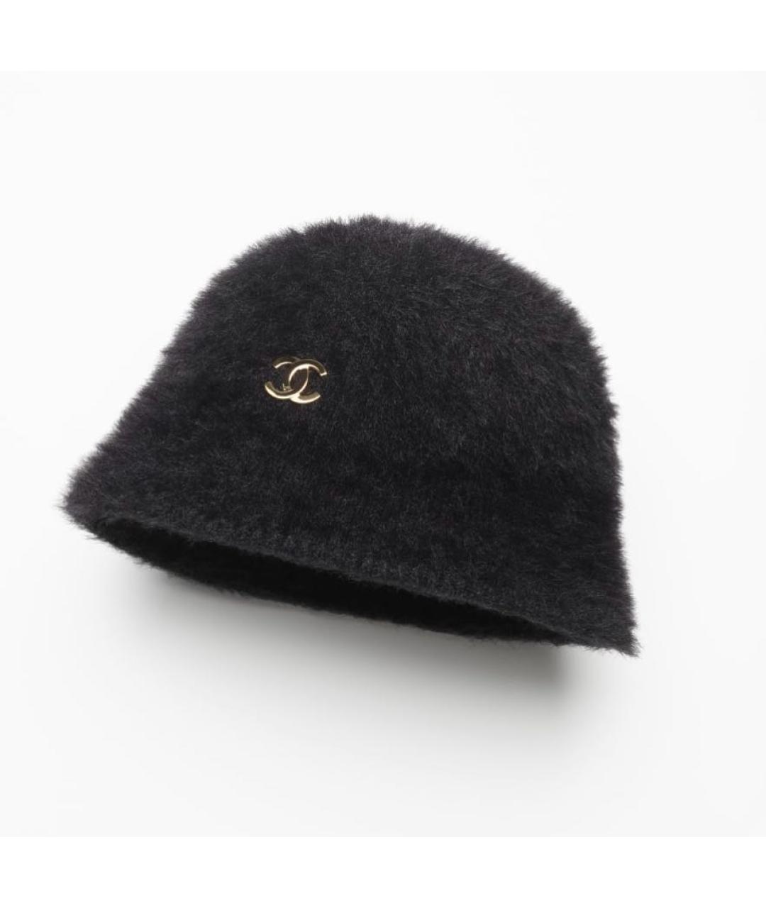 CHANEL Черная панама, фото 3