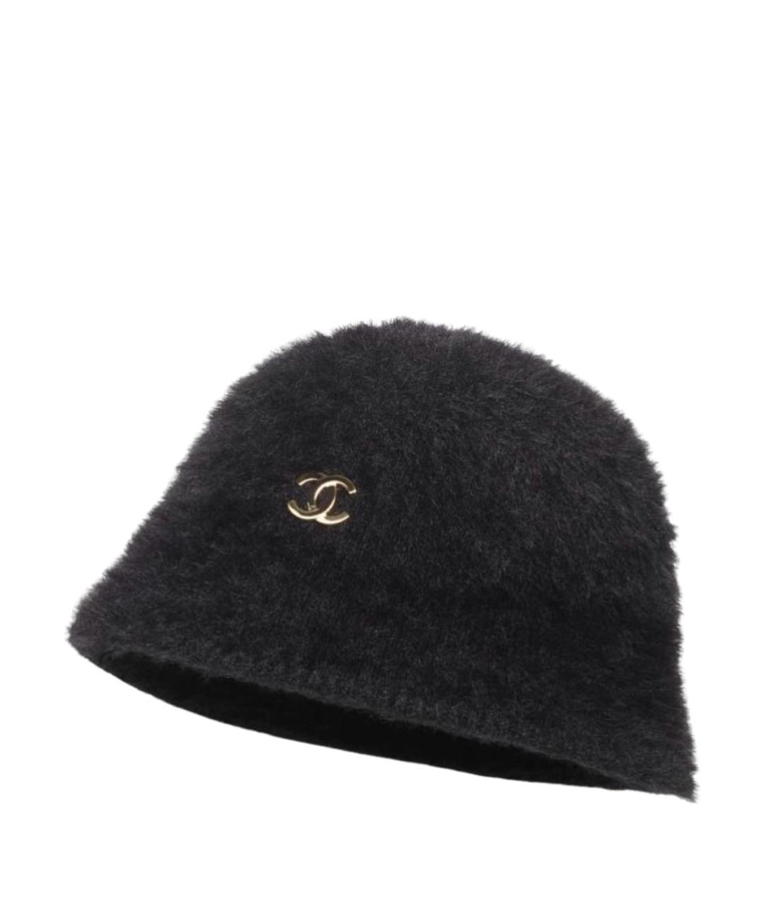 CHANEL Черная панама, фото 1