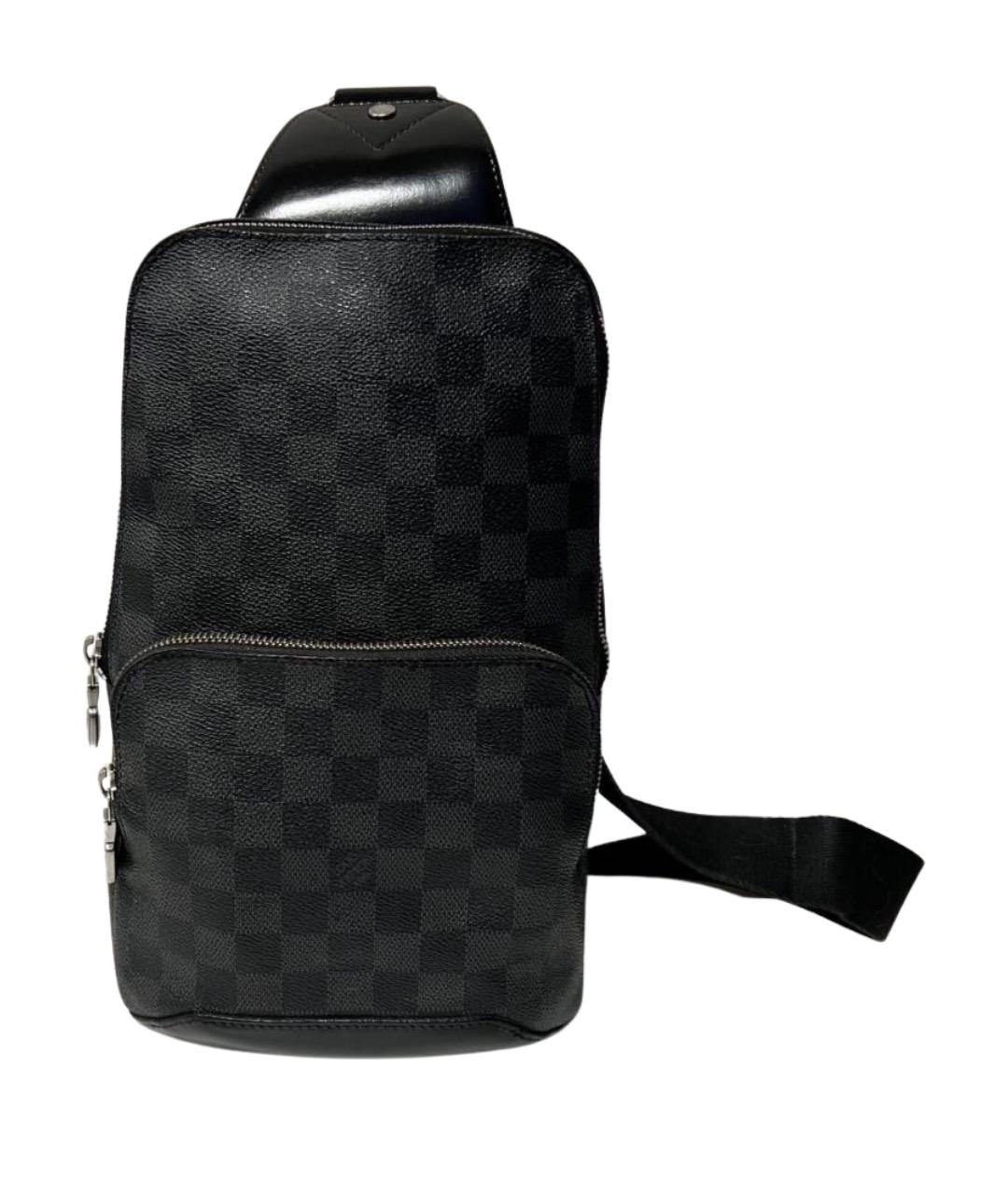 LOUIS VUITTON Черная сумка на плечо, фото 1