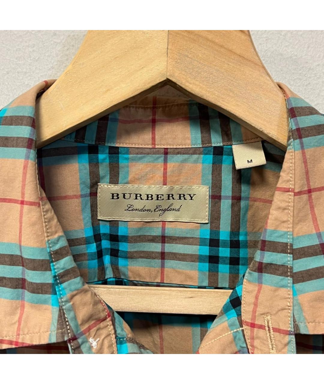 BURBERRY Бежевая кэжуал рубашка, фото 4