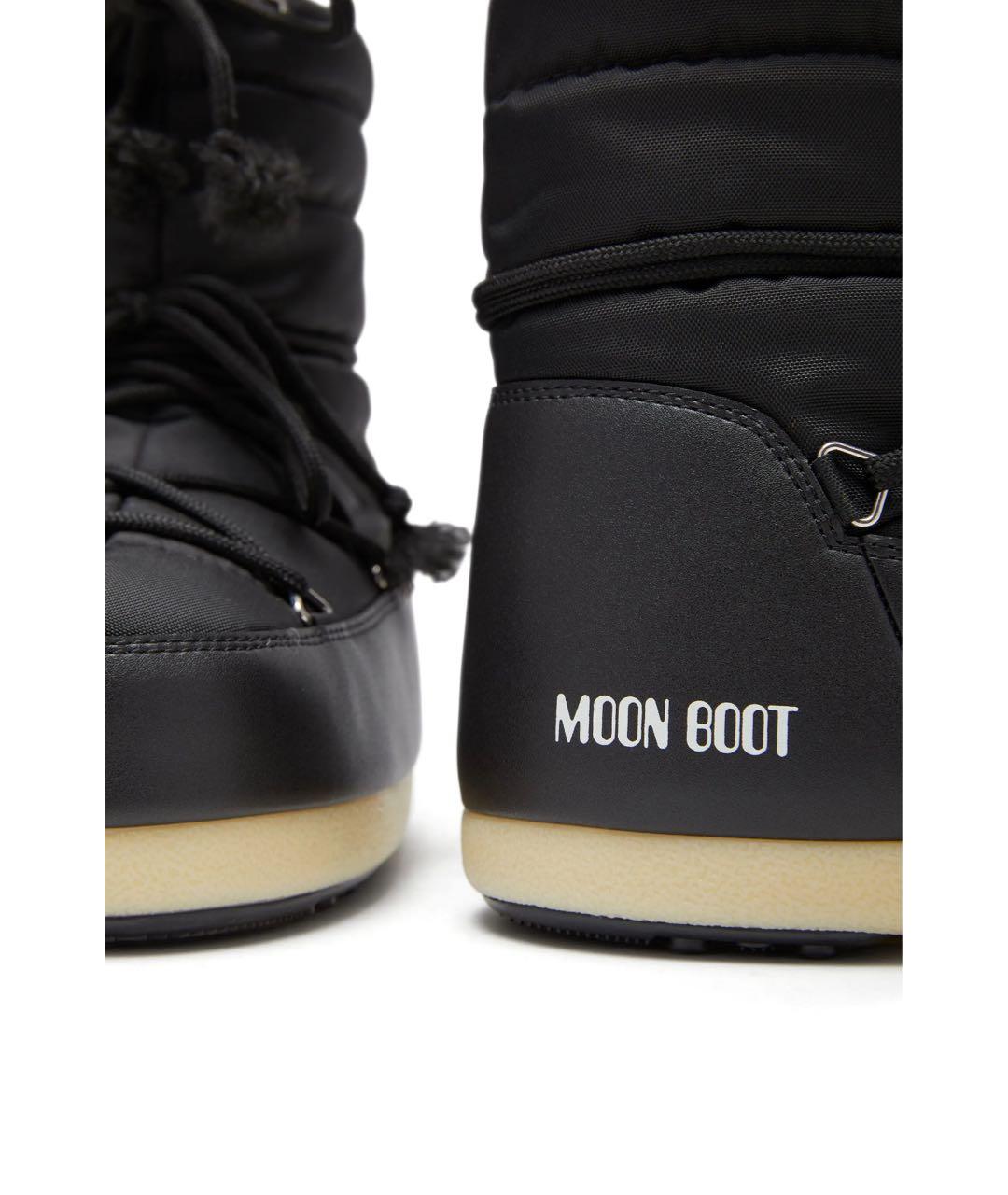 MOON BOOT Черные ботинки, фото 4