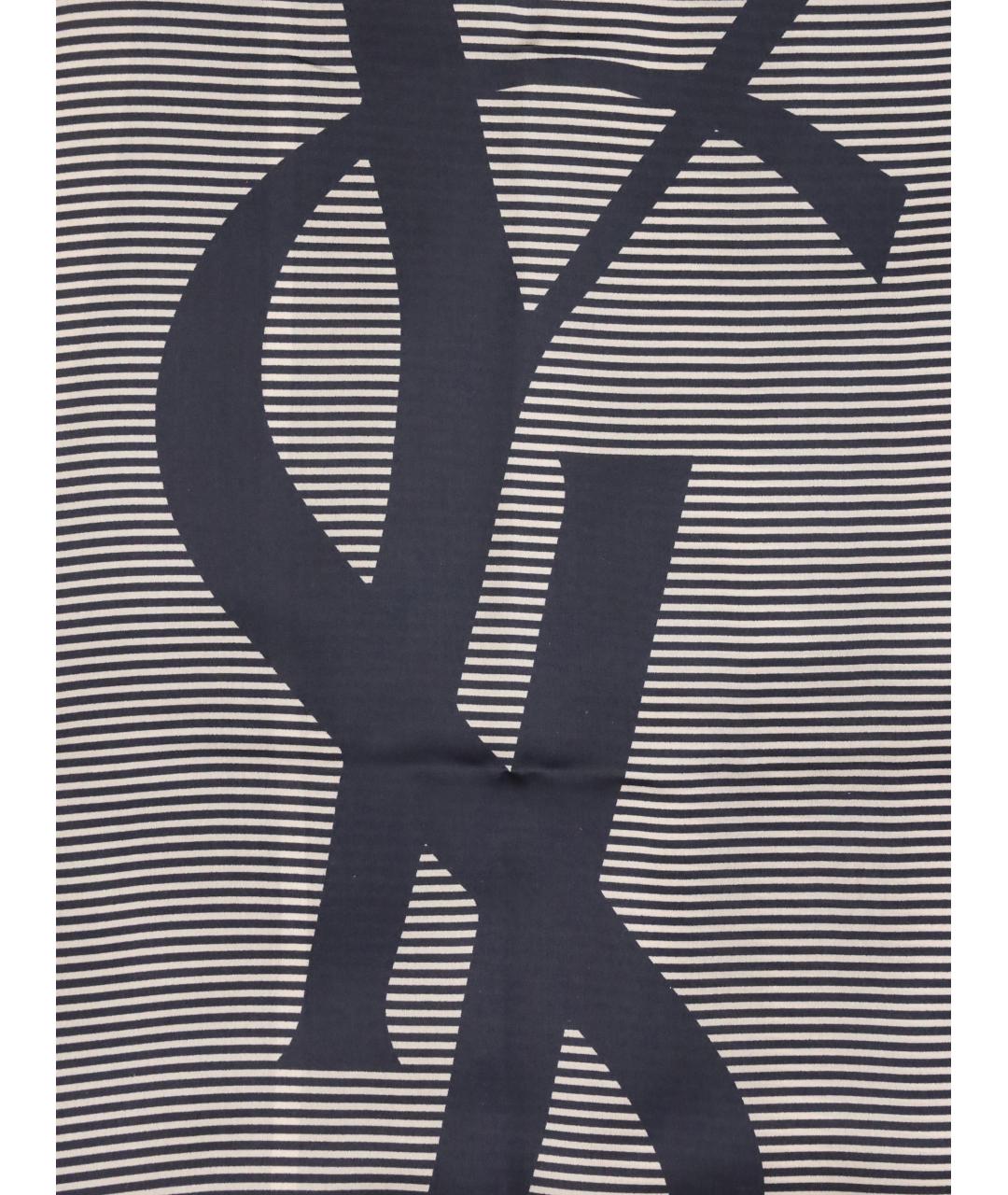 SAINT LAURENT Шелковый шарф, фото 3