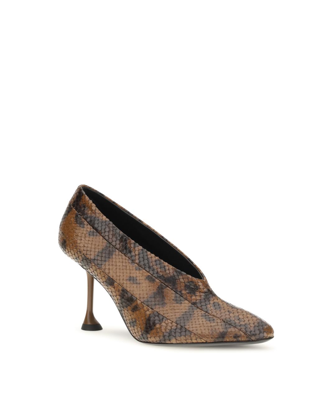 PROENZA SCHOULER Коричневые кожаные туфли, фото 2