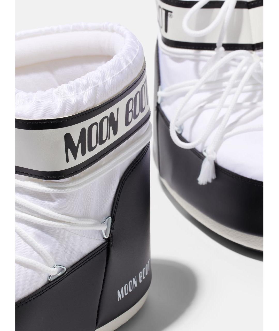 MOON BOOT Белые ботинки, фото 3