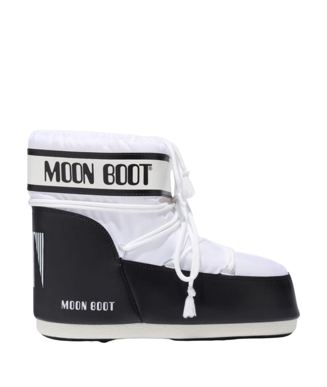 MOON BOOT Белые ботинки, фото 1