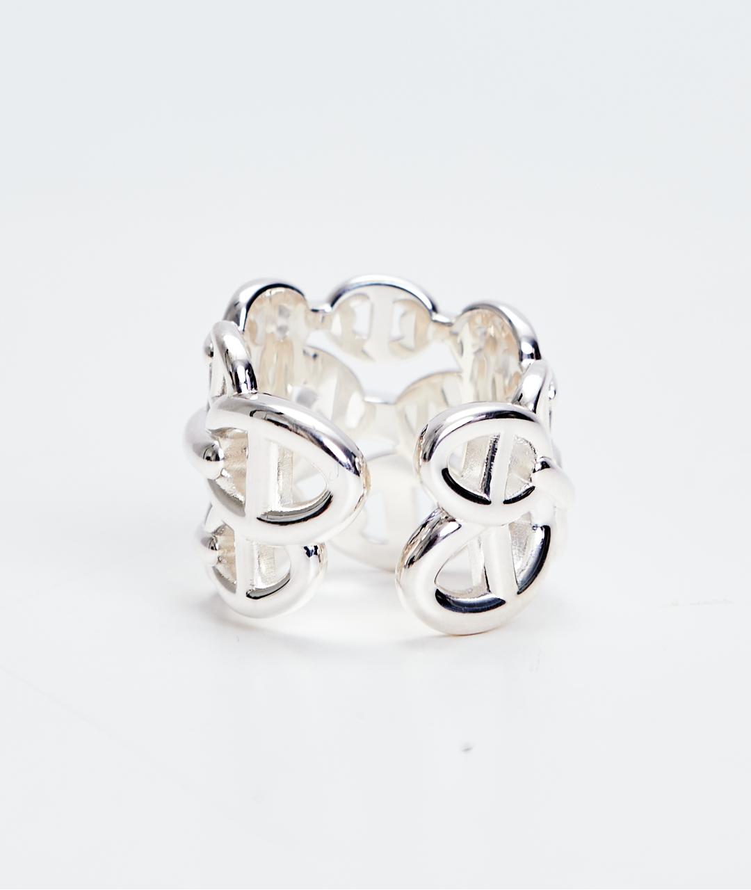 HERMES Серебряное серебряное кольцо, фото 3