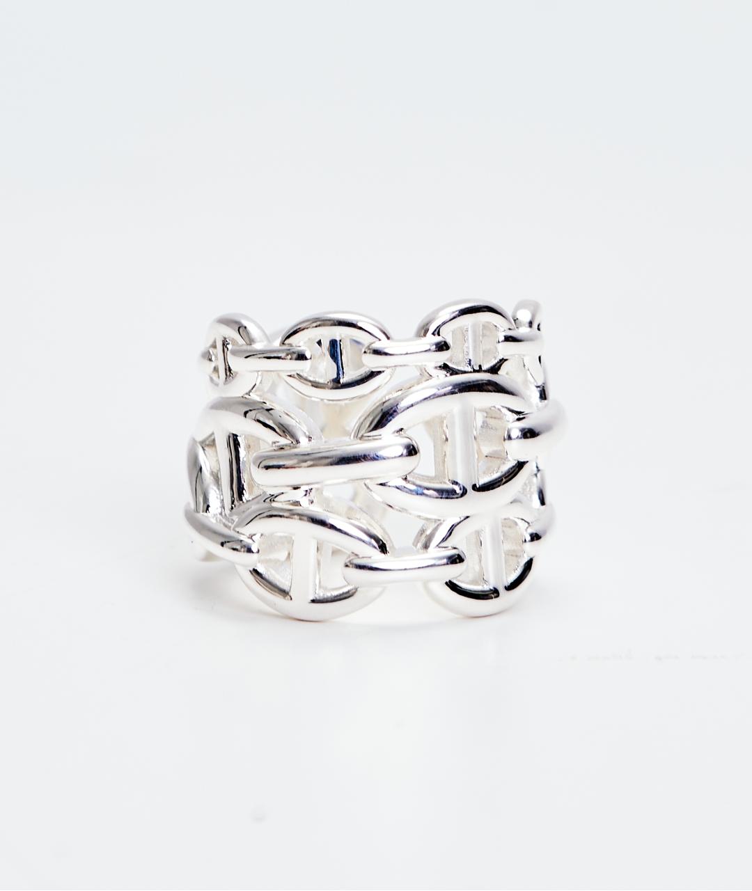 HERMES Серебряное серебряное кольцо, фото 2