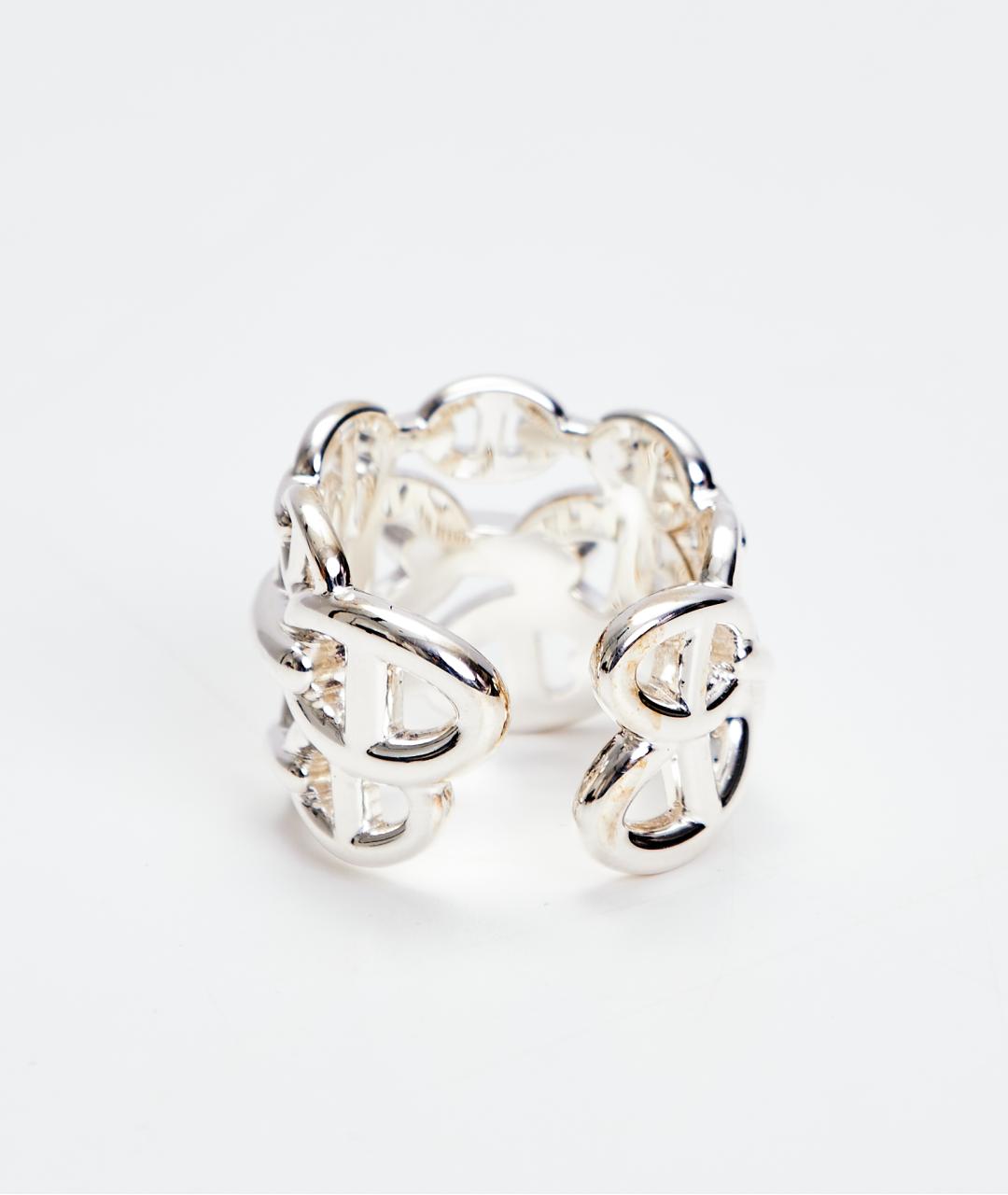 HERMES Серебряное серебряное кольцо, фото 3