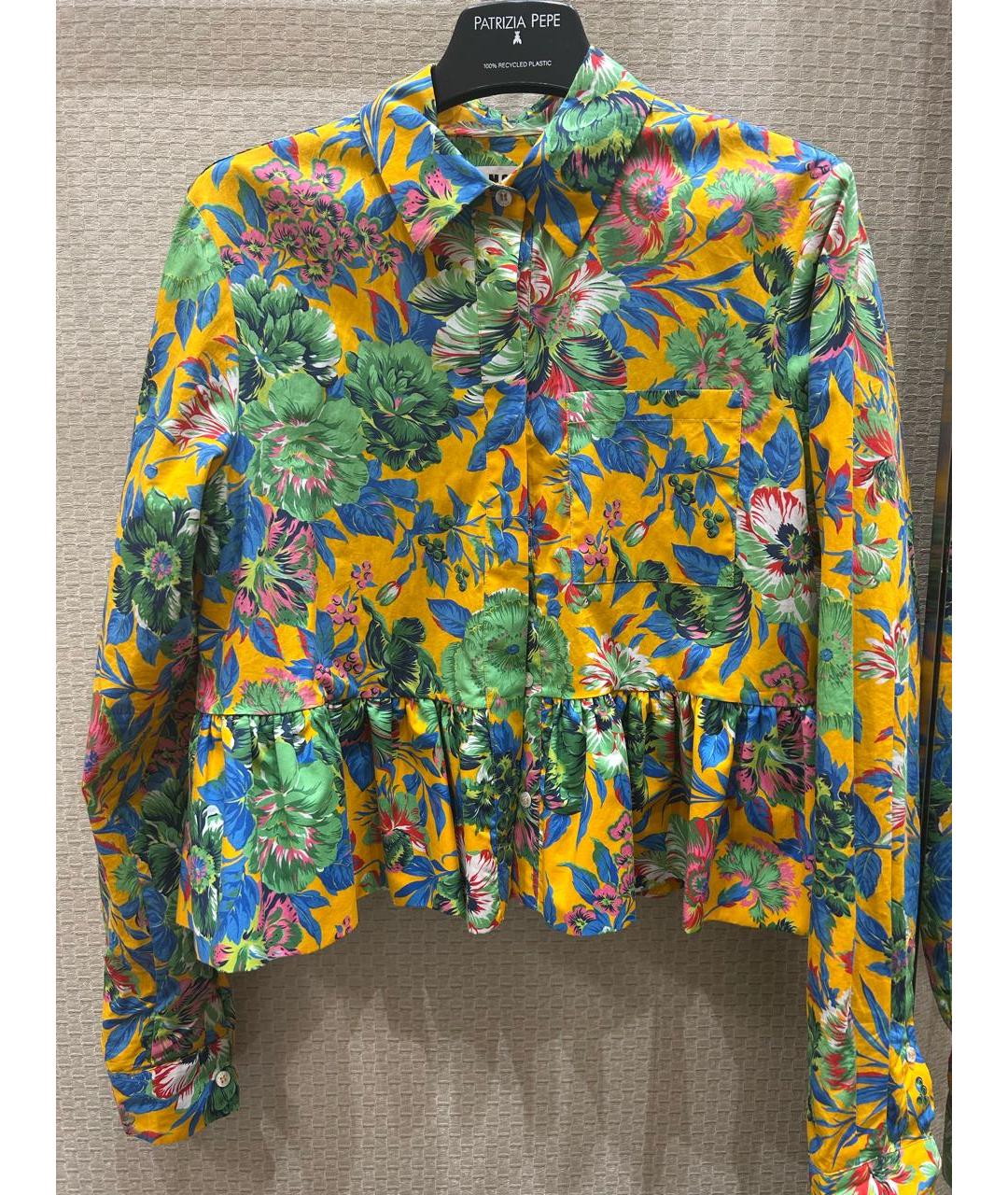 MSGM Мульти хлопковая рубашка, фото 5