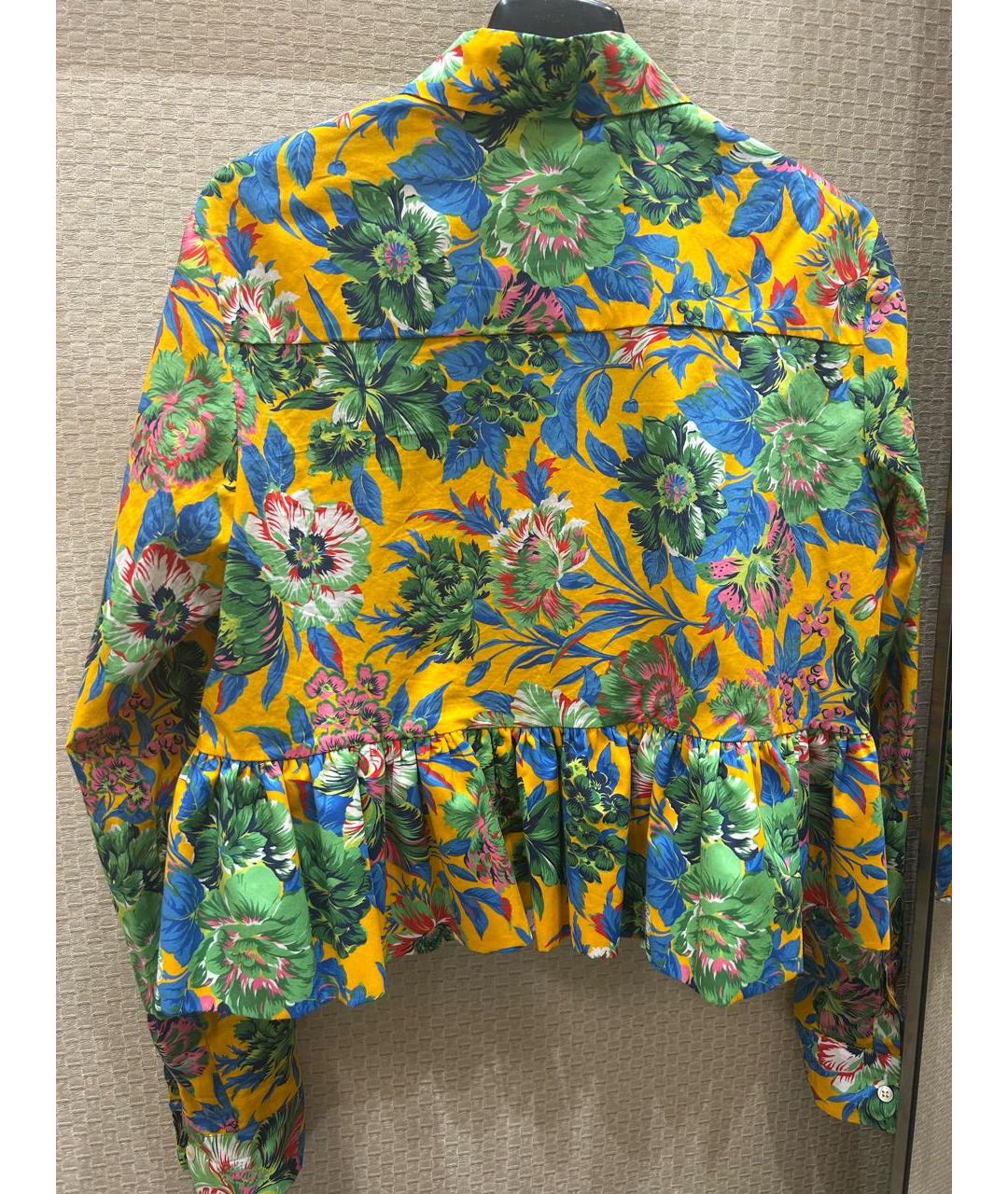 MSGM Мульти хлопковая рубашка, фото 2