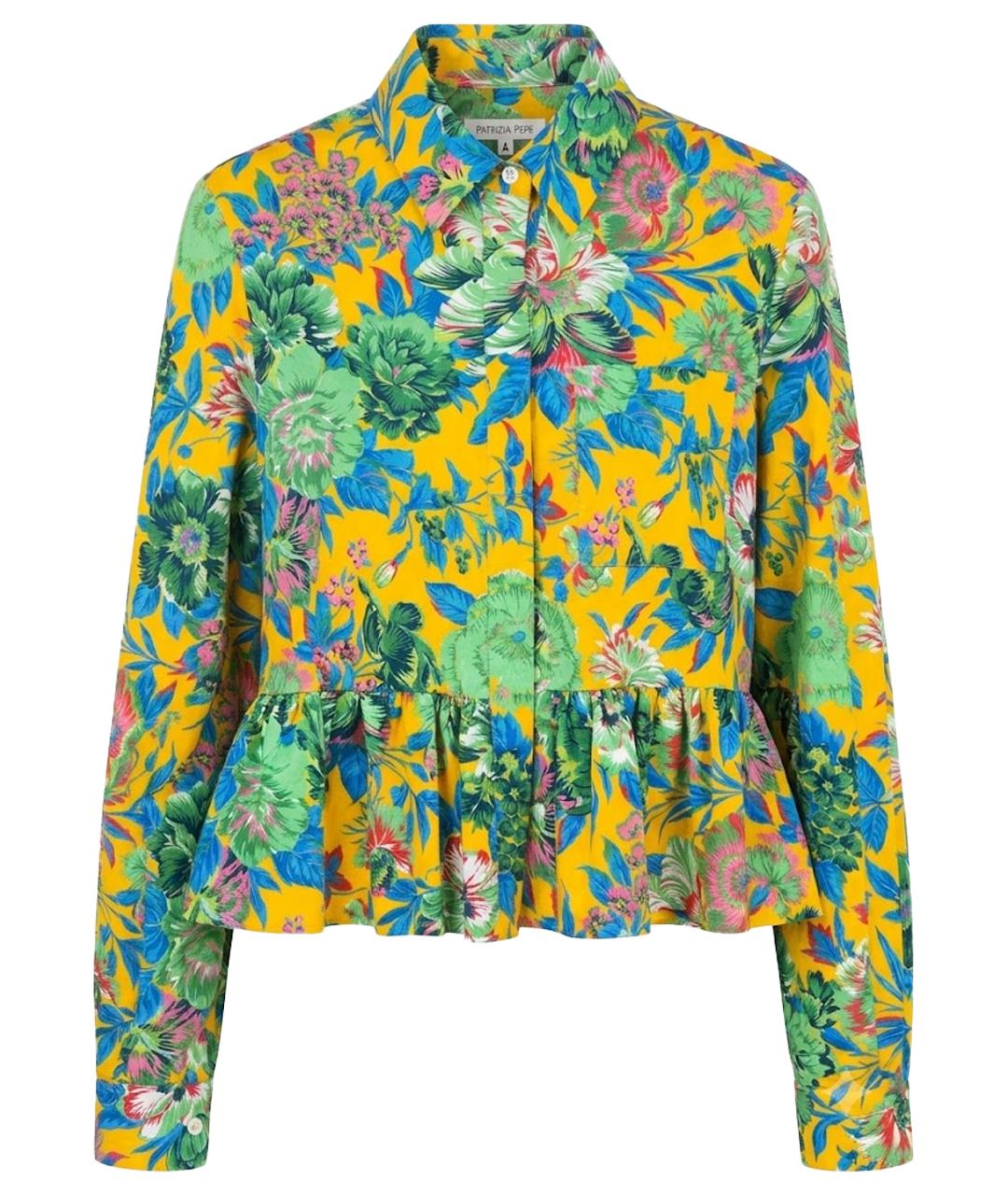 MSGM Мульти хлопковая рубашка, фото 1