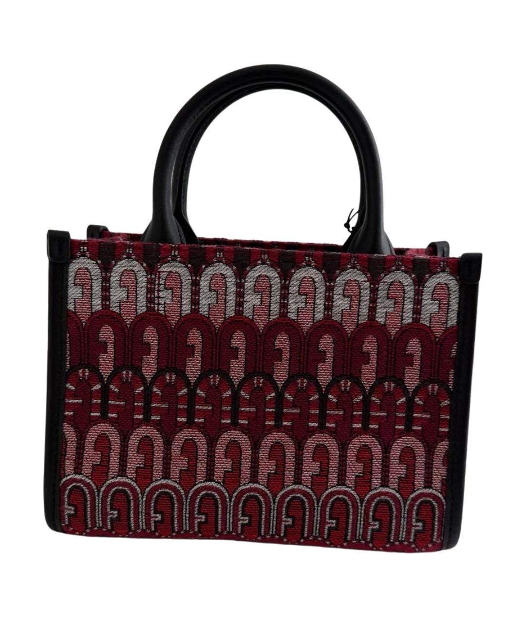 FURLA Бордовая сумка тоут, фото 1