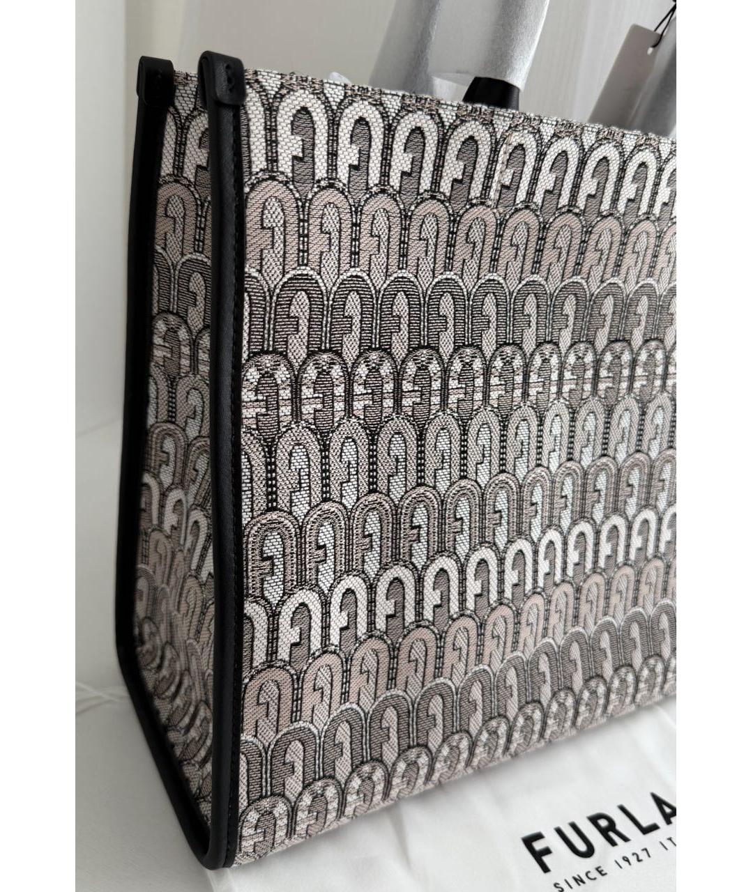 FURLA Серая сумка тоут, фото 6