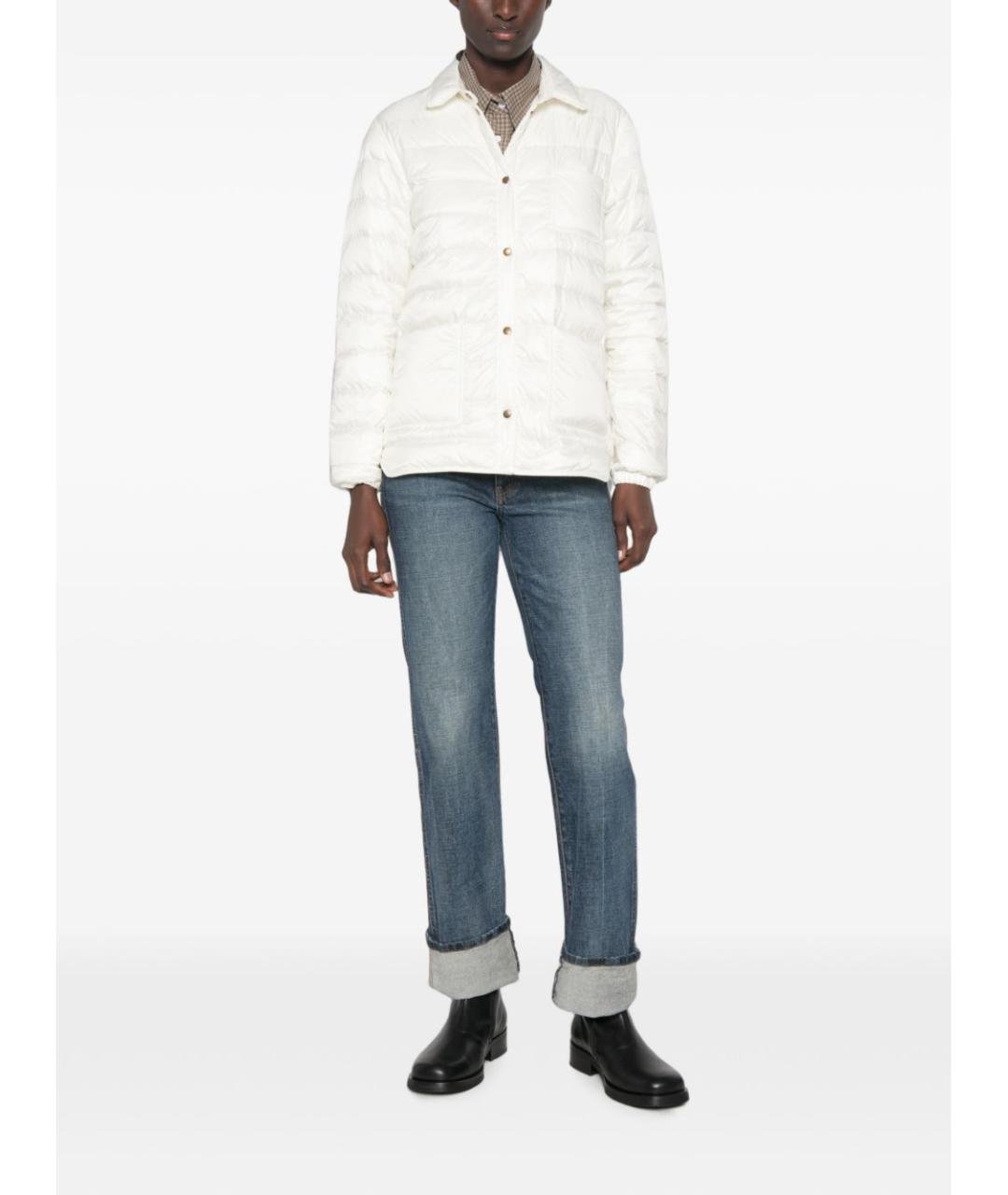 MONCLER Белая куртка, фото 4