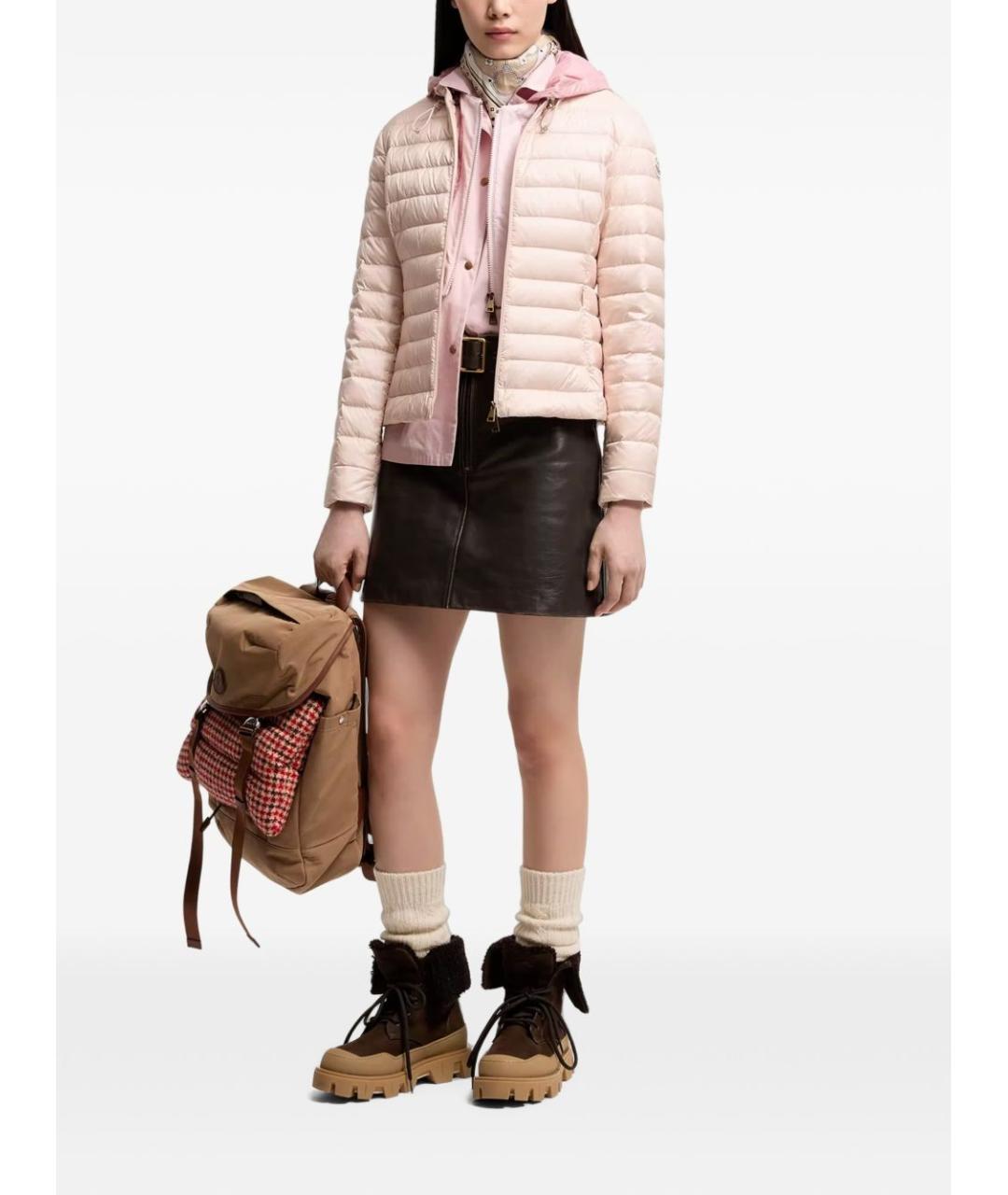 MONCLER Бежевая куртка, фото 5