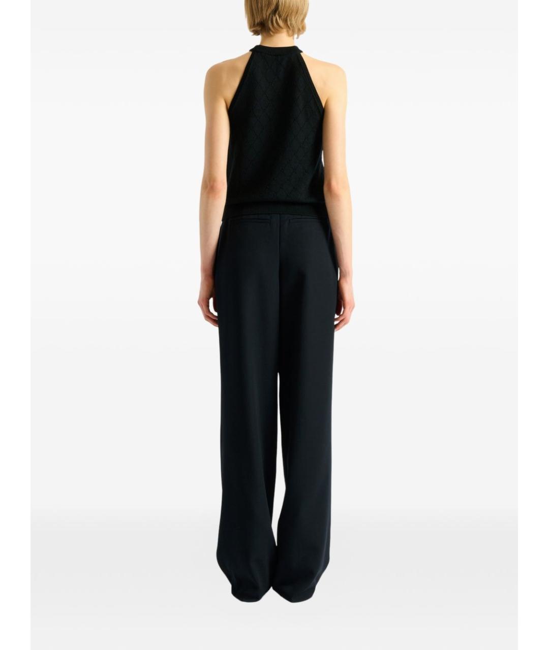 BALMAIN Черная шерстяная майка, фото 4