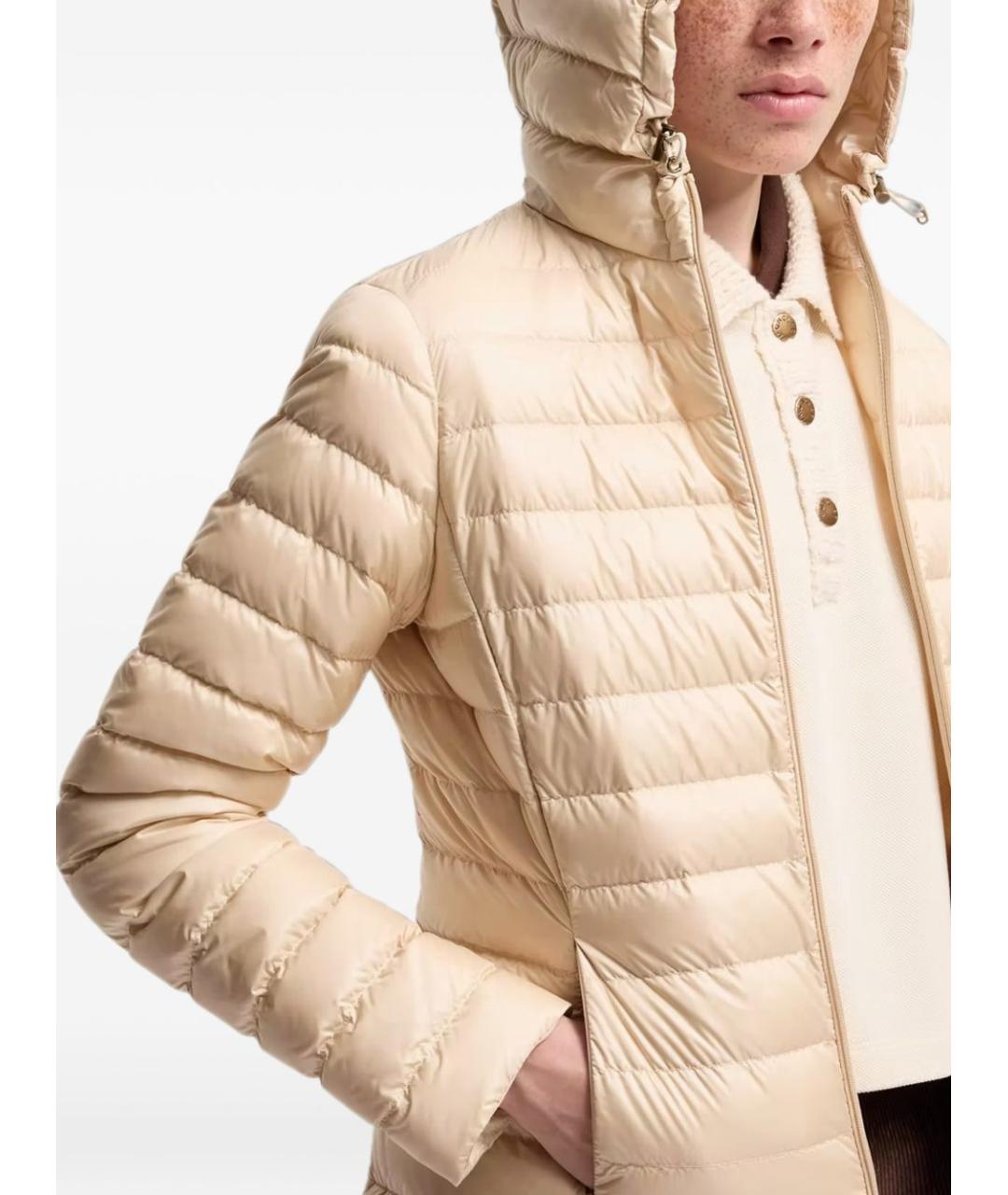 MONCLER Белая куртка, фото 3