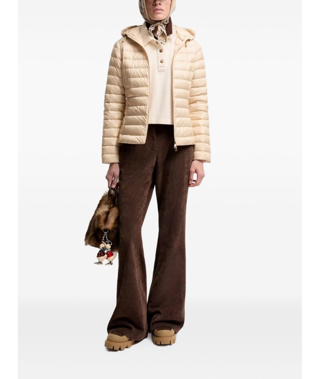 MONCLER Белая куртка, фото 5