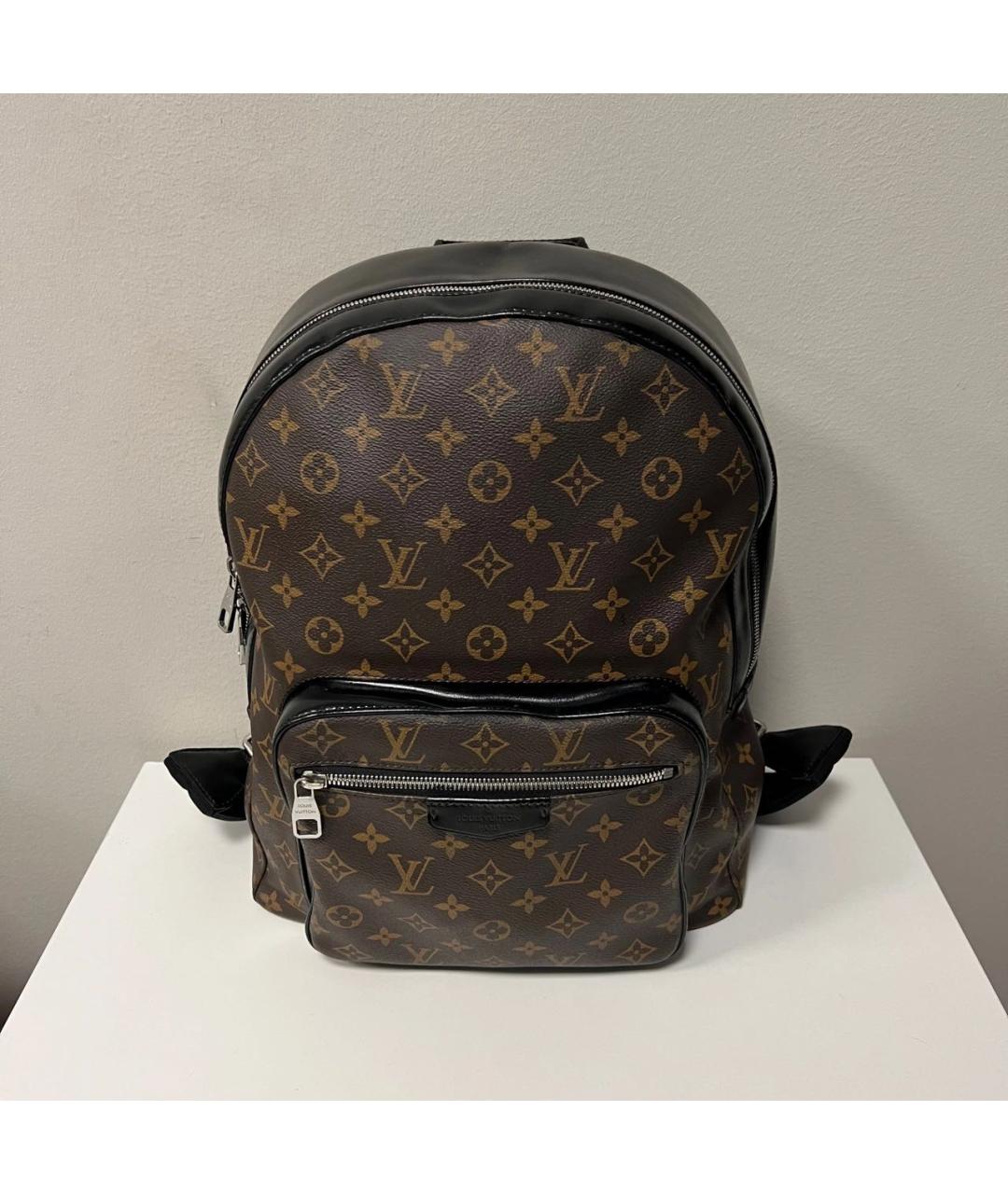 LOUIS VUITTON Коричневый рюкзак, фото 2