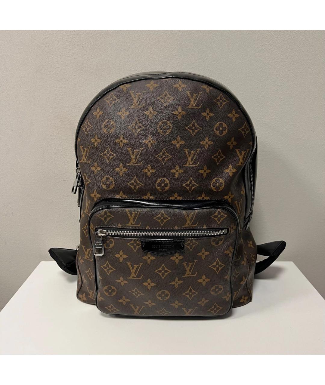 LOUIS VUITTON Коричневый рюкзак, фото 9
