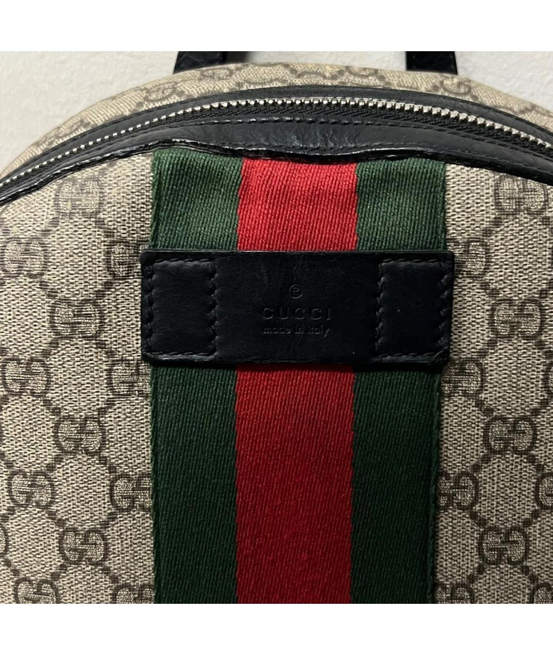 GUCCI Бежевый рюкзак, фото 5